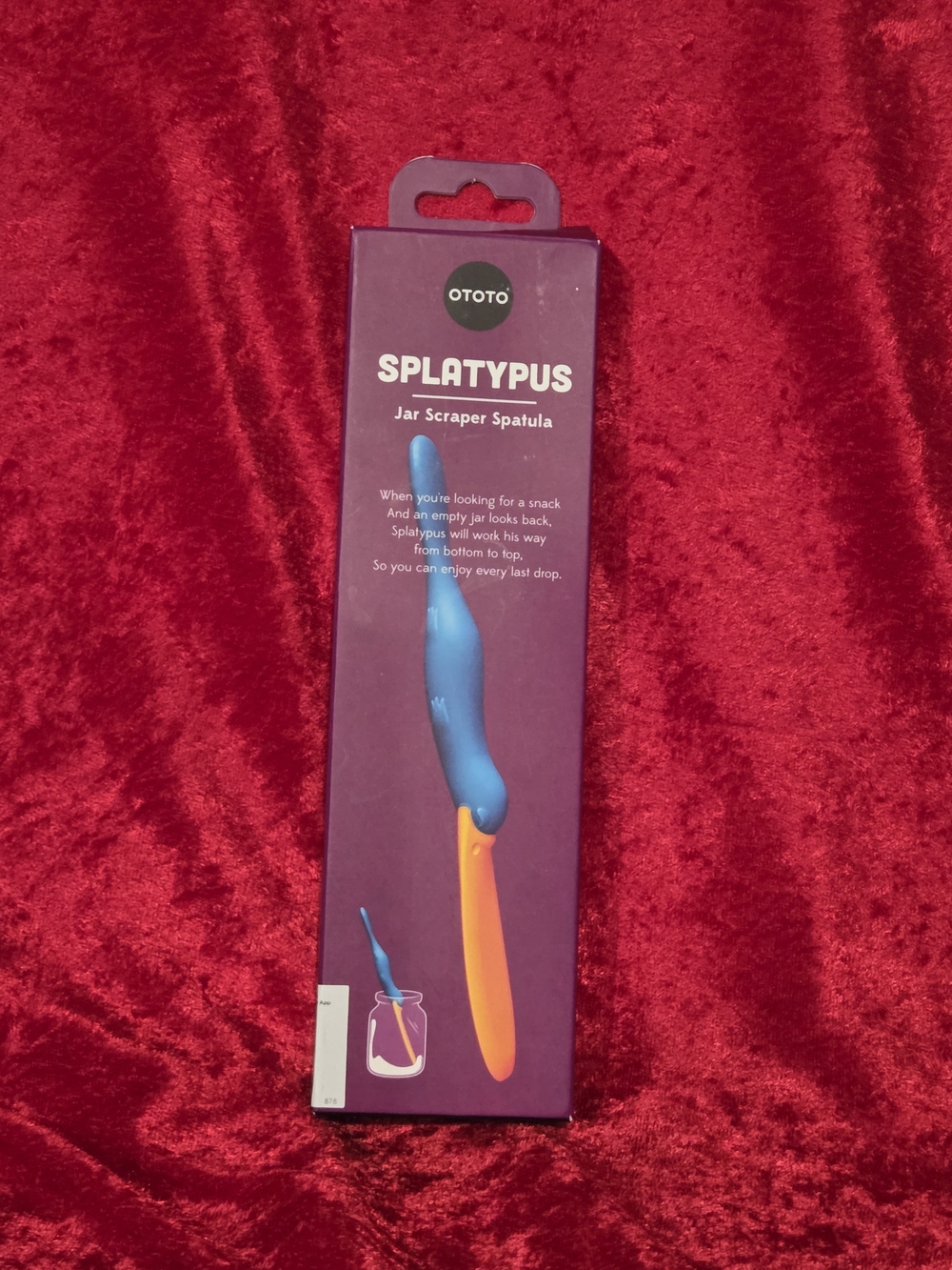 Splatypus Jar Scraper Spatula
